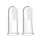 Soft Transparent Silicone Finger Toothbrush for Baby